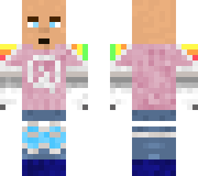 rainbow fitmc but bald