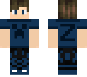 blue t-shirt boy