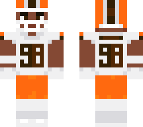 brunette edge rusher