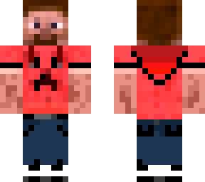 creeper hoodie red