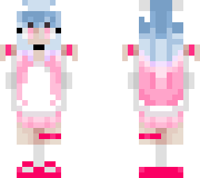 demon with pink and blue hair v2