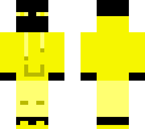endermen hoodie skin (yellow)