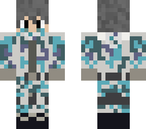 mark deep freeze con chaqueta y mascar bagada