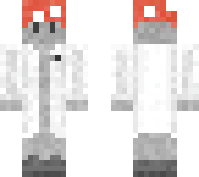 mushroom in a lab coat