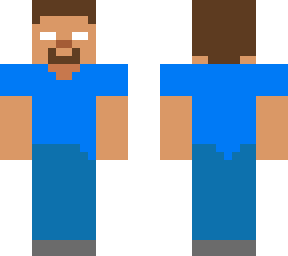 slightly discoloured herobrine