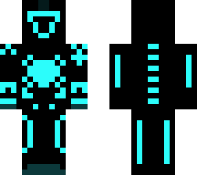 techno knight (cyan/teal)