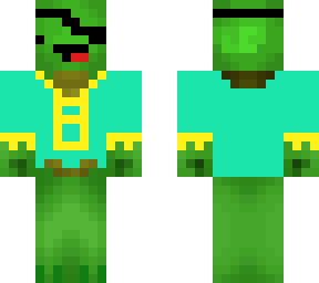 turquoise turtle pirate