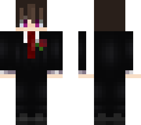 black suit