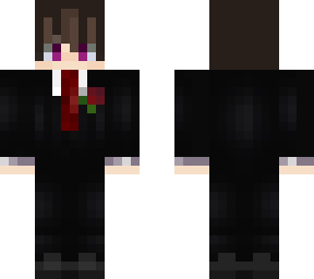 black suit