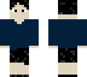 boy|blue clothes|black shorts|black shoes