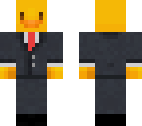 duck with suit
