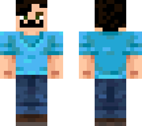escasnor sbalt steve minecraft movie official skin