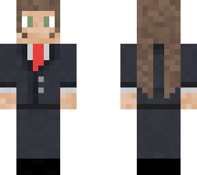 fixed girl in suit