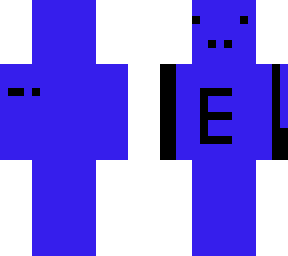 inverted e man