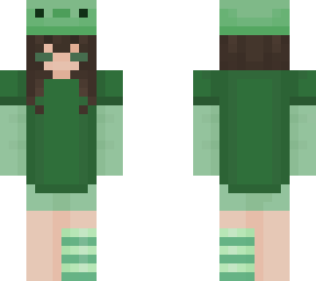 my turtle skin but with an axolotl hat