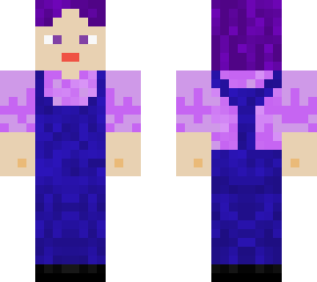 purple farmer character
