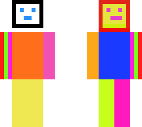 rainbow skin