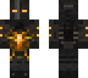 black golden knight