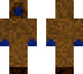 blue man in a ripped suit