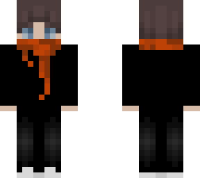 matt scarf orange