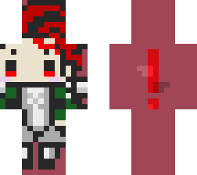tanjiro pixel art