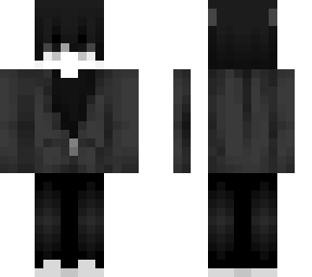 black & white boy