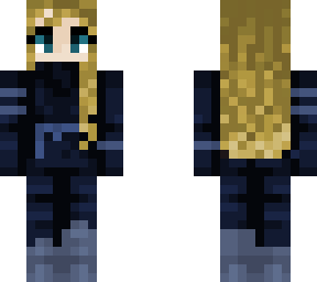blue stealth girl