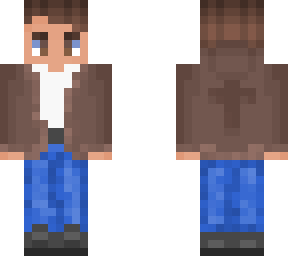 brown jacket boy