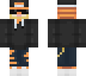gangster orange tubby cat