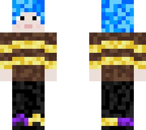 non binary blue bee