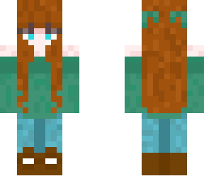 off shoulder green jumper girl