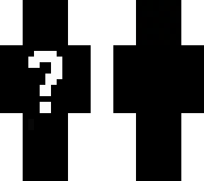 question mark skin