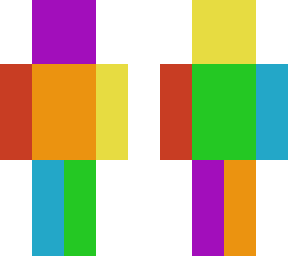 rainbow blob