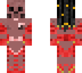 armored female predator