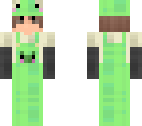 casual boy - frog overalls