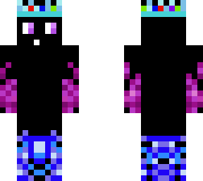 purple & blue fire