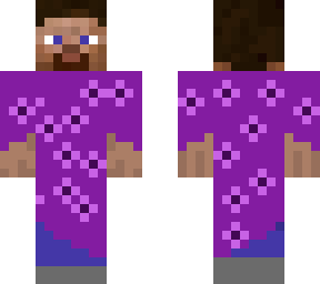 steve with purple kimono with flowers