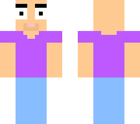 bald man - big eyes - no shading