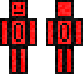 black and red