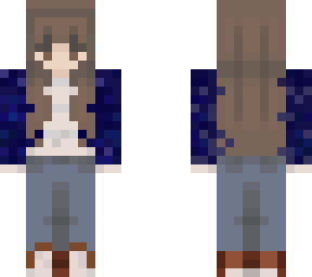 blue jacket girl