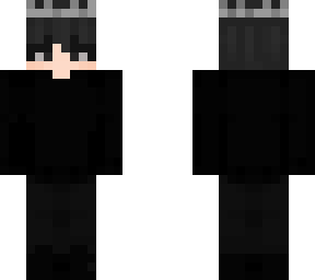 boy black grey crone