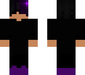 cool black and purple
