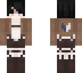 eren yeager minecraft skin