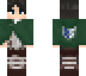 levi ackerman (cape on) - attack on titan