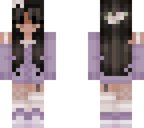 purple sweatshirt