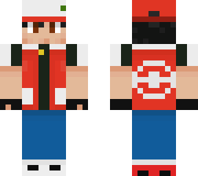 red - pokemon trainer