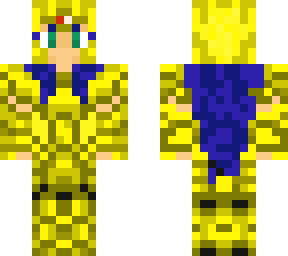 saga with helmet-saint seiya