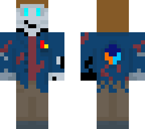 skeleton scientist guy