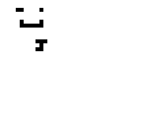 white blob with j