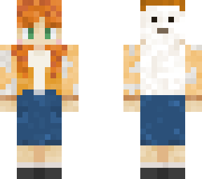barn owl hoodie (red hair, green eyes)